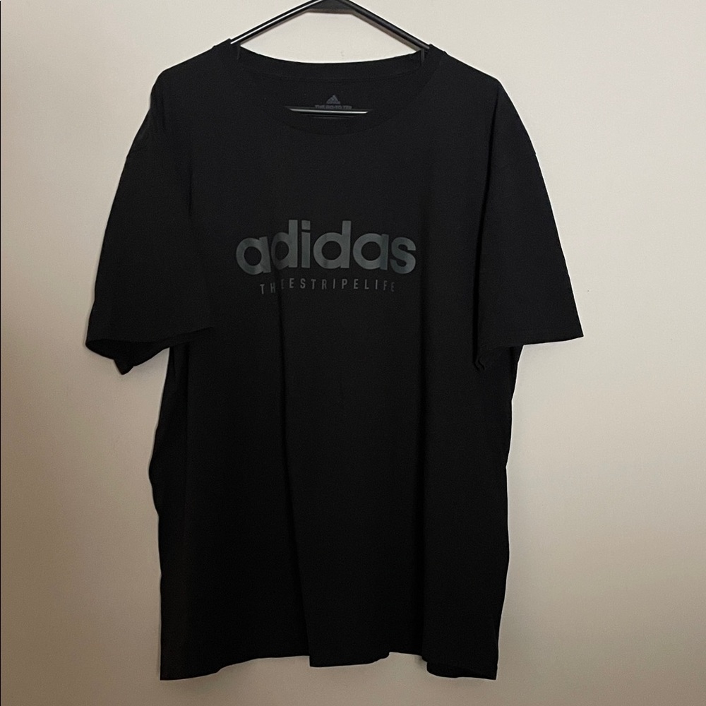 Adidas Black Short Sleeve Tee